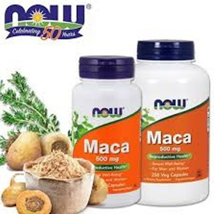 Maca 500 mg  250 Capsules Now Foods – Image 3