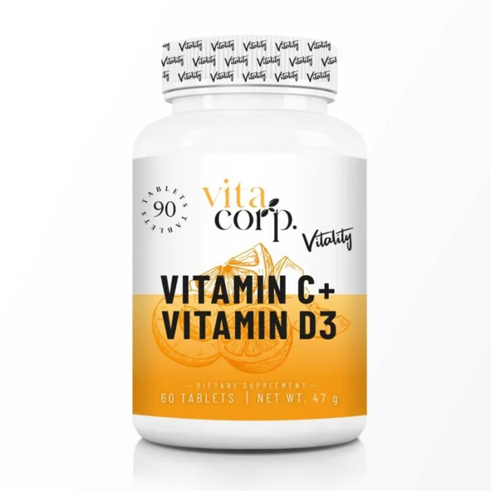 VITAMIN C+VITAMIN D3 60tabs