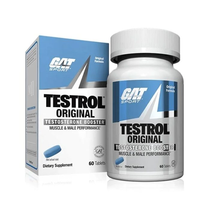 GAT, Testrol , booster testostérone  60 caps