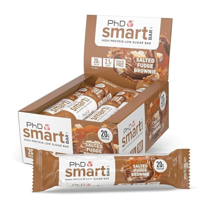 Phd Smart Bar Protein  Salted Fudge Brownie  64gr  (12 PACK)