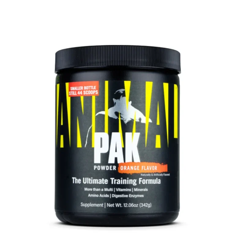 Animal Pak Multivitamin Powder 338g pot original Universal Nutrition Maroc