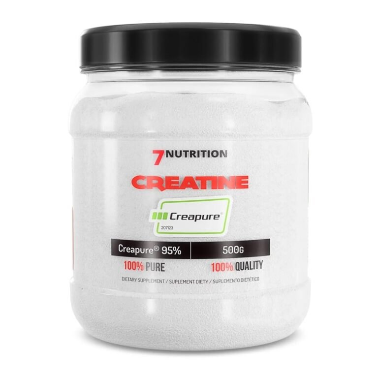 Cr&eacute;atine Creapure 500g 7Nutrition &mdash; Cr&eacute;atine monohydrate pure certifi&eacute;e disponible au Maroc