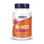 NOW Foods Vitamin B 100mg, 100 VCaps