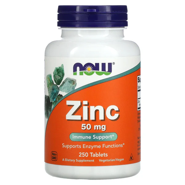 NOW Foods Zinc Gluconate 50mg