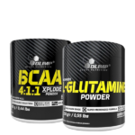 Pack Récupération Ultime : Glutamine & BCAA 4:1:1 OLIMP