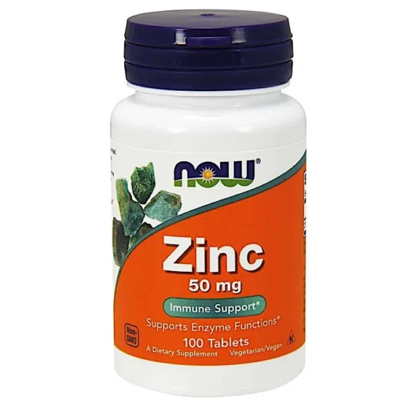 Now Foods, Zinc Gluconate 50 mg, 100 Tablets