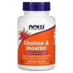 Now Foods, Choline & Inositol, 100 Capsules