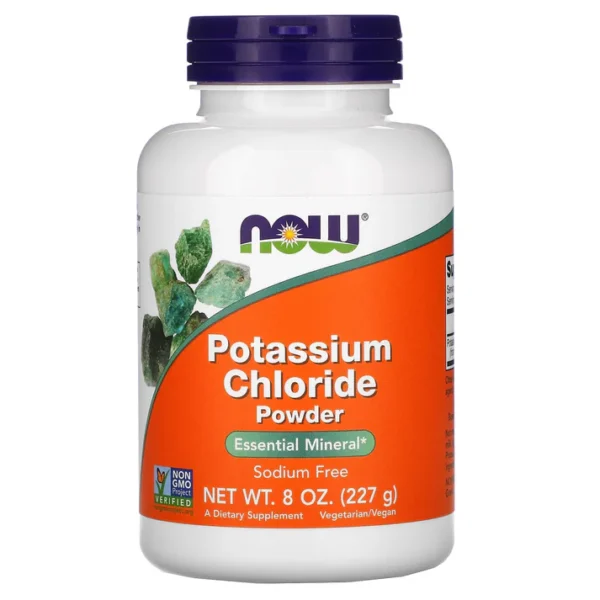 Now Foods, Potassium Chloride, 8 OZ Powder