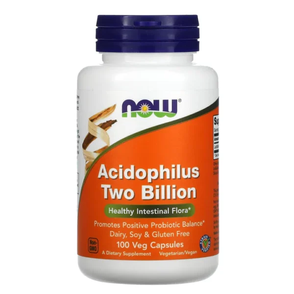 Now Foods, Acidophilus 2 Billion, 100 Veg Capsules