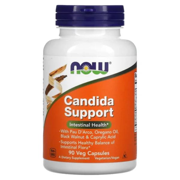 Now Foods, Candida Support, 90 Veg Capsules