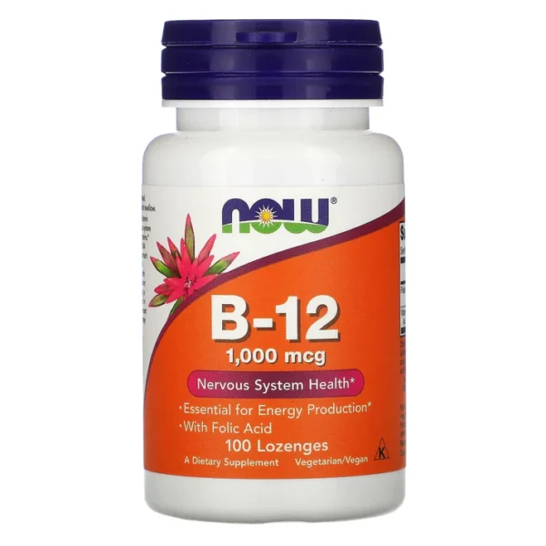 NOW FOODS B-12 1000mcg 100 LOZ