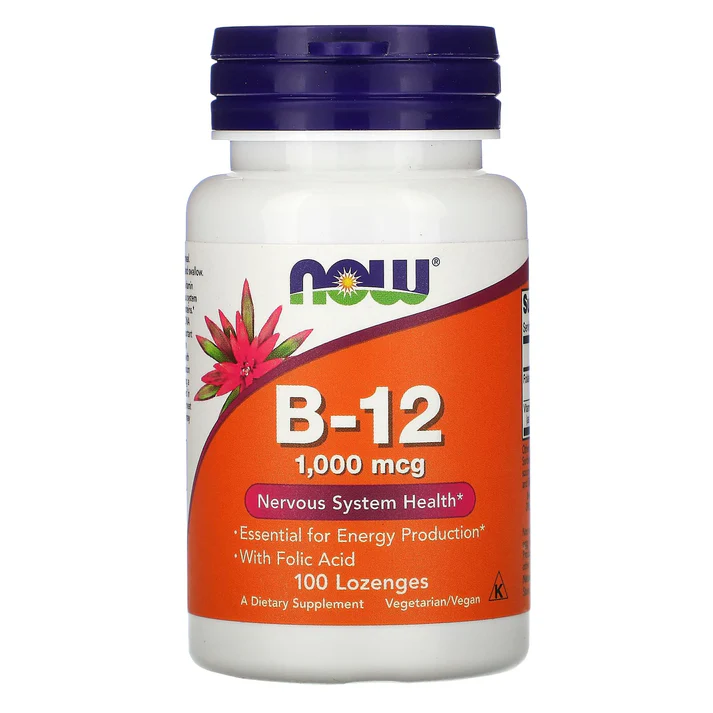 NOW FOODS B-12 1000mcg 100 LOZ