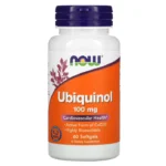 Now Foods, Ubiquinol, 100 mg, 60 Softgels