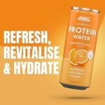 SPARKLING PROTEIN WATER ORANGE BURST 330ML x 12 – Image 2