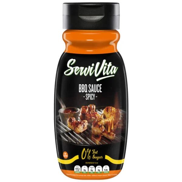 ServiVita Sauces 0% Calories Barbecue Spicy – 320 g