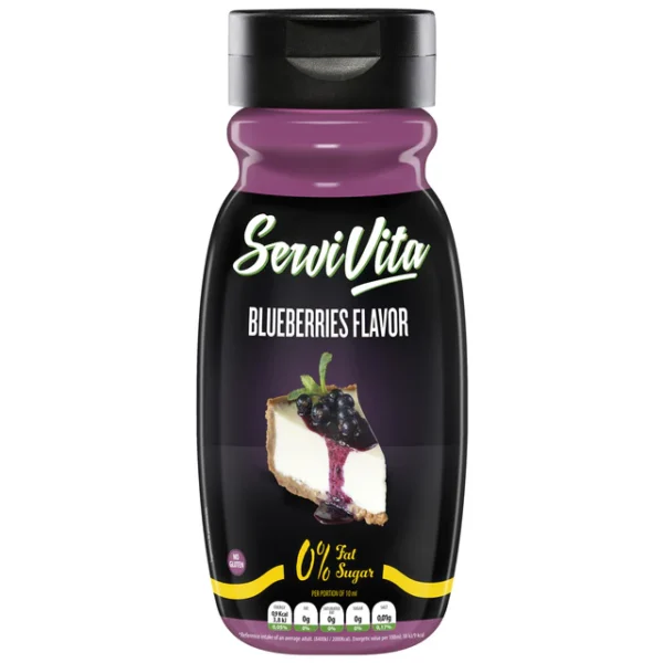 ServiVita Sirope 0% Calories Blueberries – 320 g