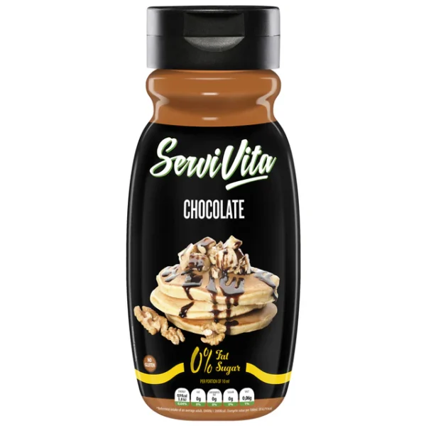 ServiVita Sirope 0% Calories Chocolate – 320 g