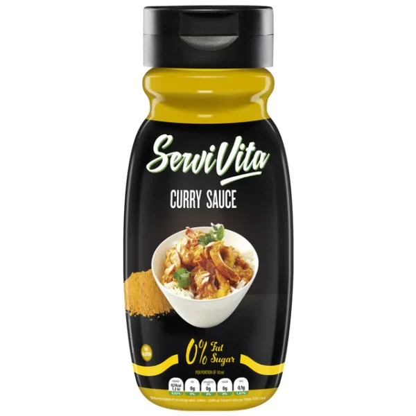 ServiVita Sauces 0% Calories Curry – 320 g