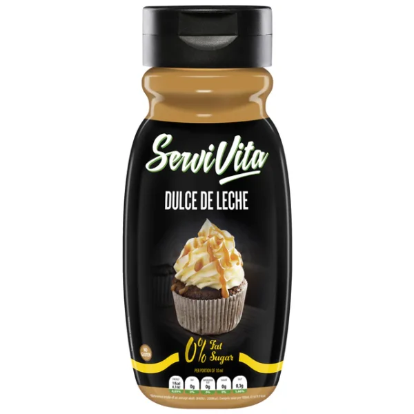 ServiVita Sirope 0% Calories Dulce de Leche – 320 g