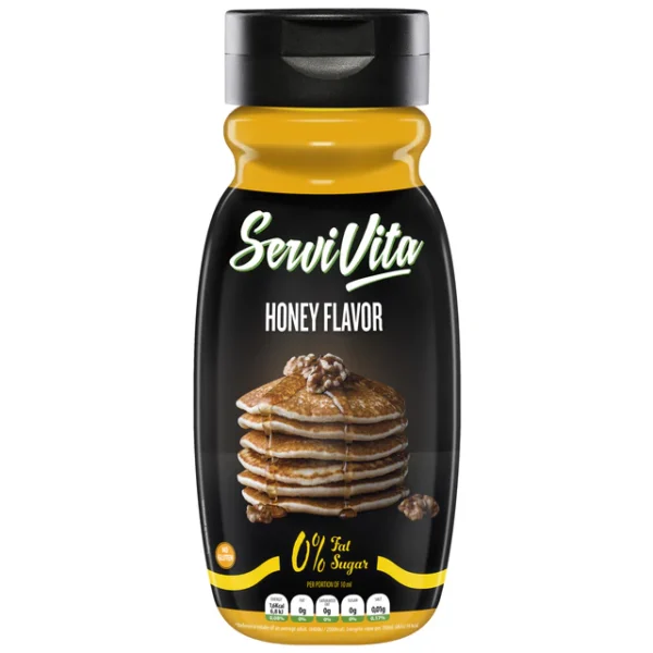 ServiVita Sirope 0% Calories Honey Flavor – 320 g