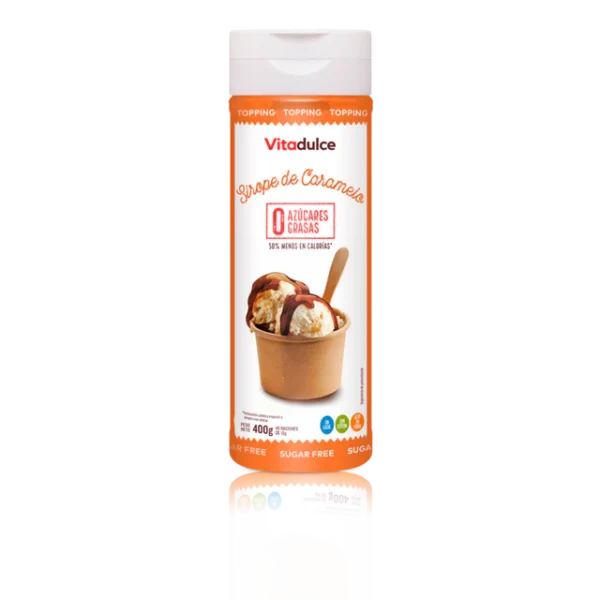 VitaDulce Sirope 0% Calories Caramel – 400 g