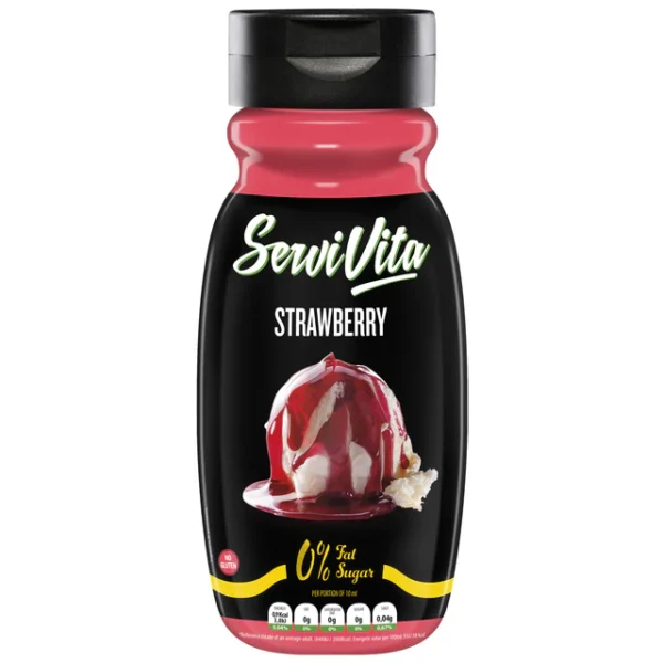 ServiVita Sirope 0% Calories Strawberry – 320 g