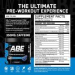 ABE Pre-Workout BLUE RASPBERRY 375G – Image 2