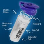 Applied Nutrition Protein Shaker 700 ml Blue Top – Image 2