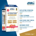Applied Nutrition Hydration+ Electrolyte & Vitamin Sticks, Tropical Vibes, 7 Packs – Image 3